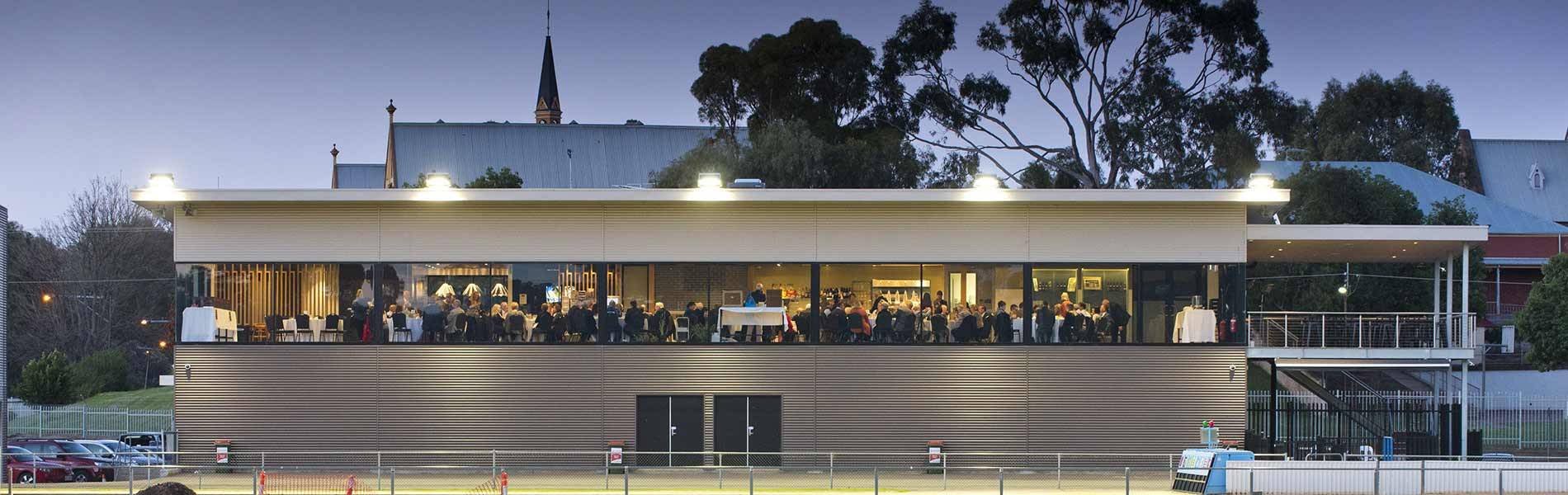 Nixon's Function Centre at night